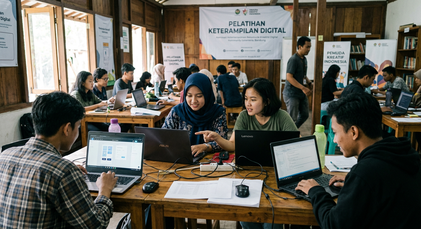 LIVESGP LANGKAT Gelar Workshop Literasi Digital untuk Pemuda